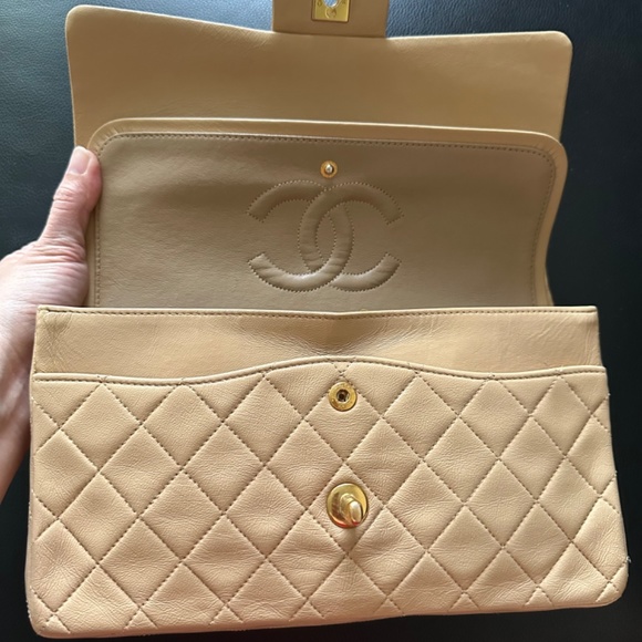 Chanel classic double flap medium ghw - vintage - Picture 7 of 16